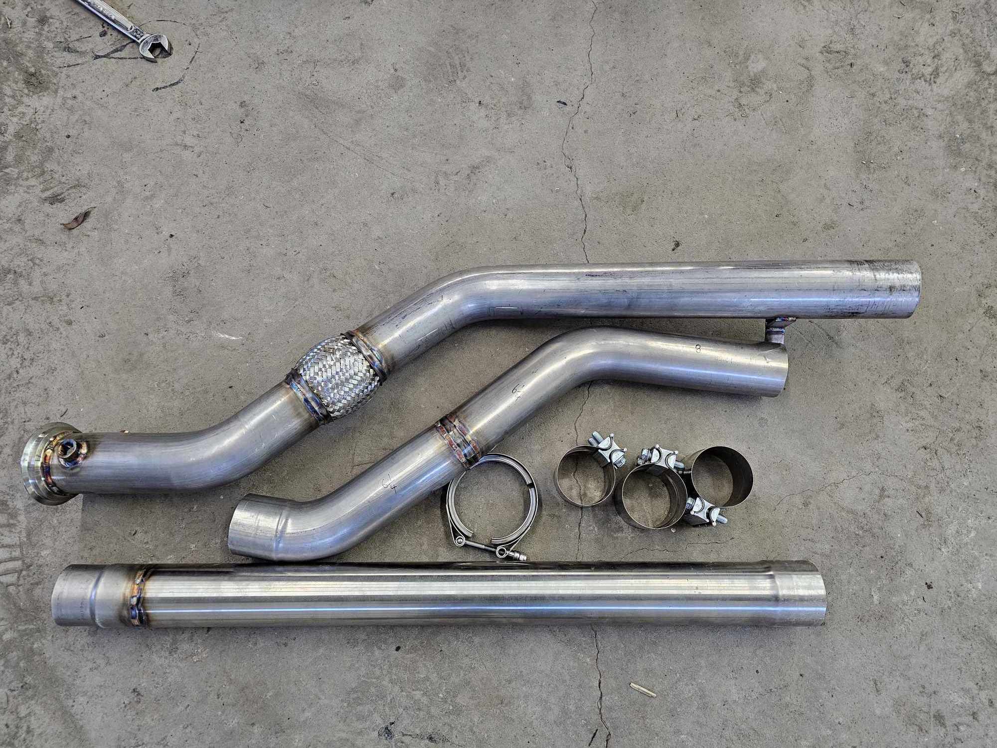 2014-2018 F10 BMW 535D N57 Exhaust Kit – NAT PERFORMANCE LTD