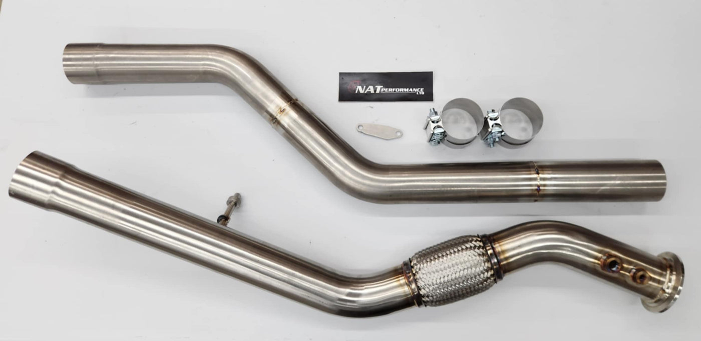 2009-2013 E70 BMW X5D M57 Exhaust Kit